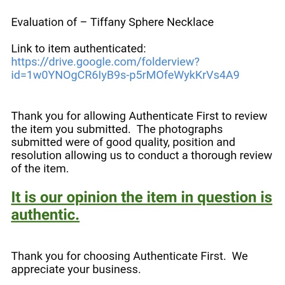 Tiffany Necklace - Picture 4 of 4